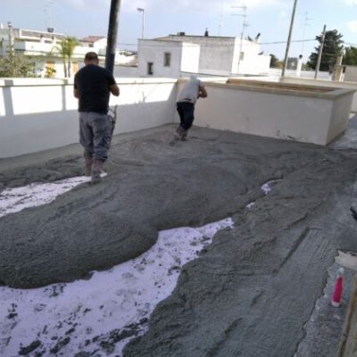 Gettata di cemento Solaio Lecce